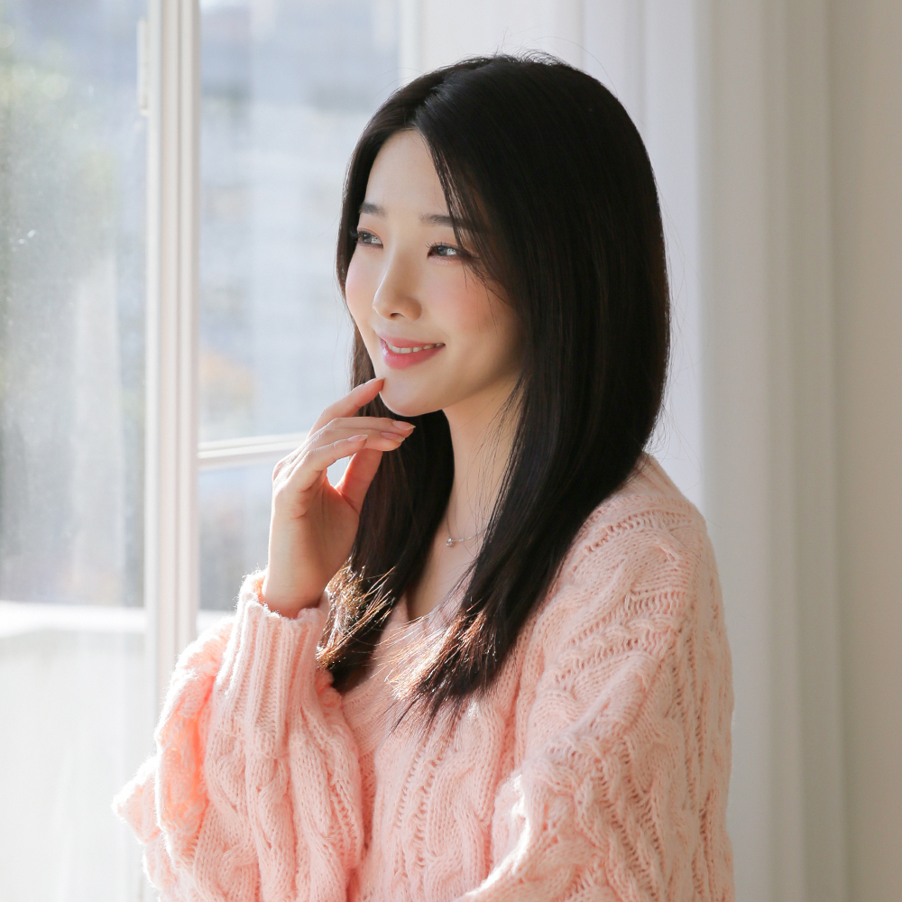 인모 헤어피스 붙임머리 부분 가발 숱 보충용 9피스 이미지 2