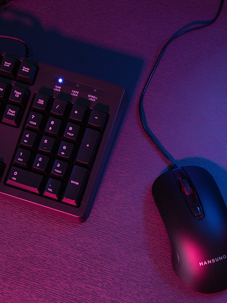 HKM1000K 키보드마우스 세트 (키스킨 기본제공)