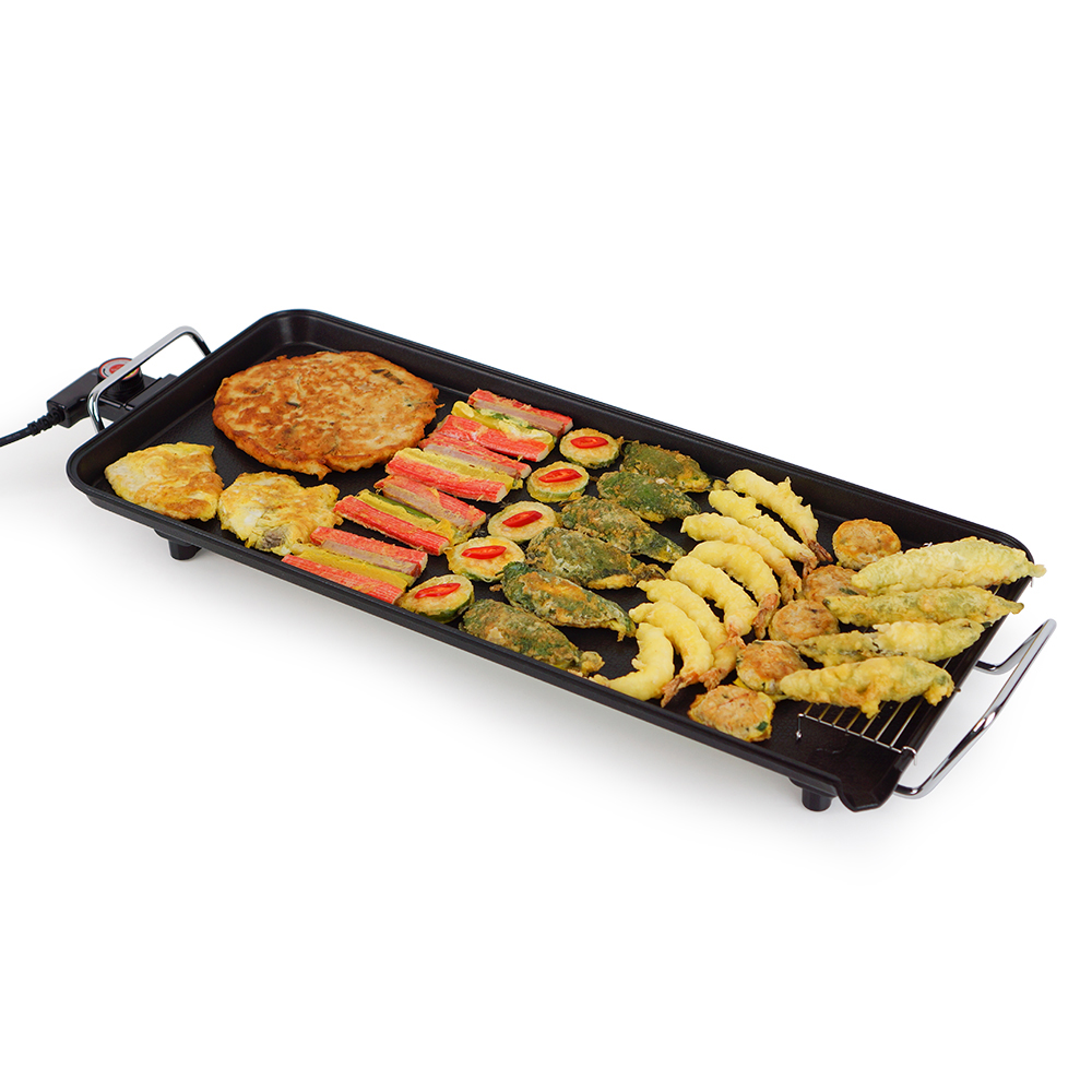 오쿠 전기그릴 삼겹살 불판 와이드 가정용 와이드 그릴 대형 전기후라이팬 국산 OCP-GW680
