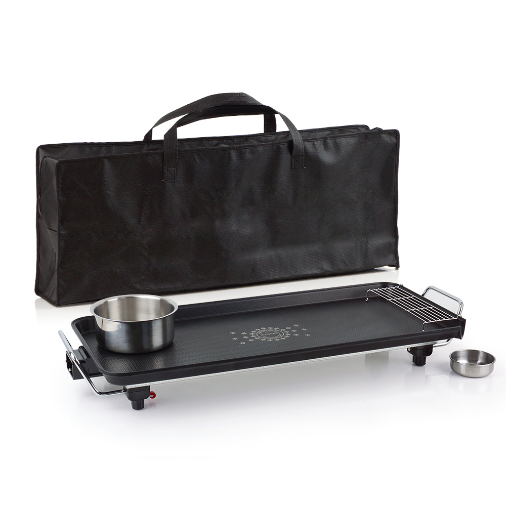 오쿠 전기그릴 삼겹살 불판 와이드 가정용 와이드 그릴 대형 전기후라이팬 국산 OCP-GW680