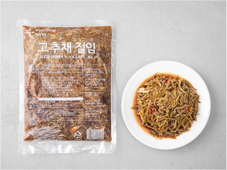고추채절임 모닝팜(완제품) 1kg : 마켓펀치