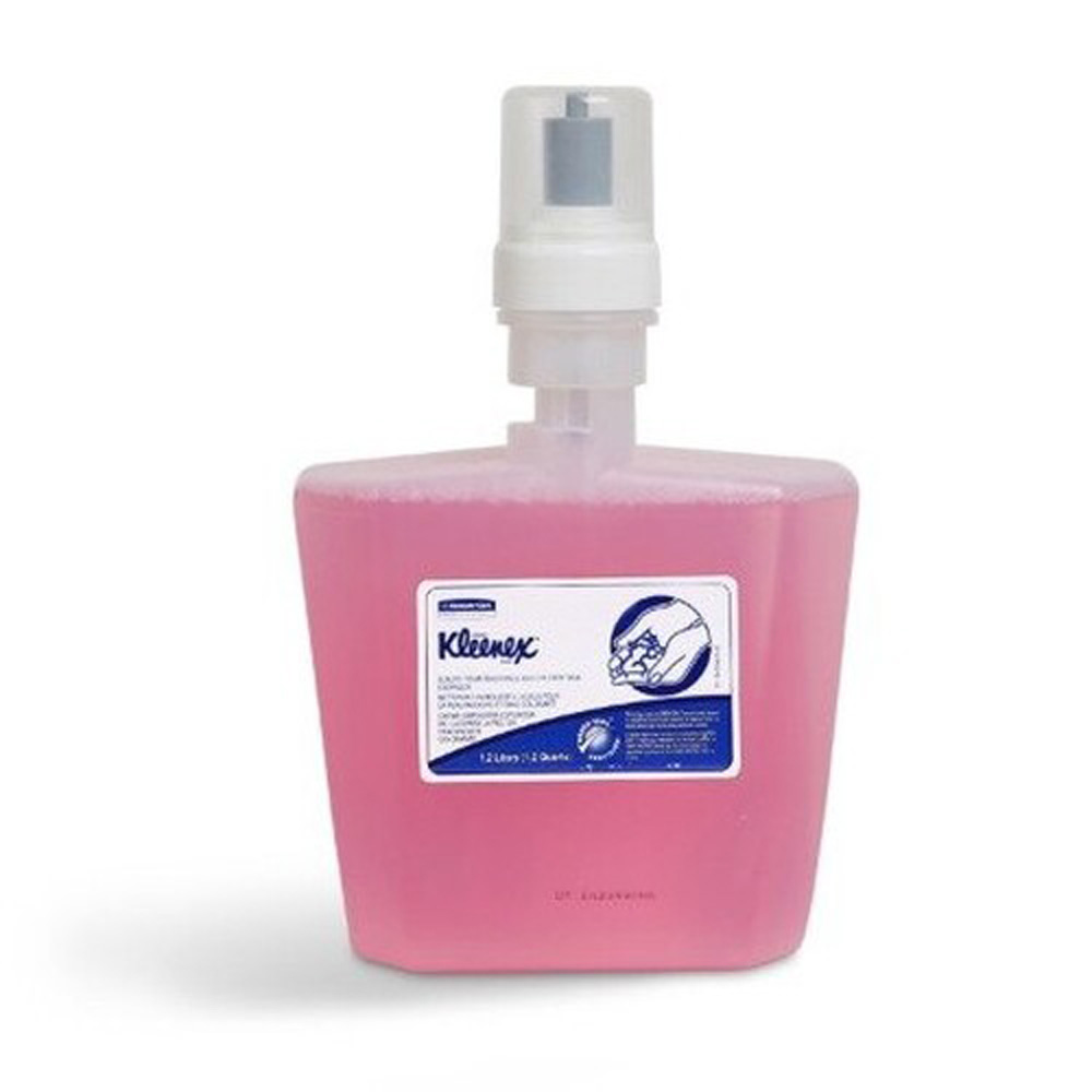 유한킴벌리 56610 크리넥스 오토매틱 폼 솝 리필 1200ml 2개 1박스 물비누 거품비누 핸드워시 - 상세 이미지 4