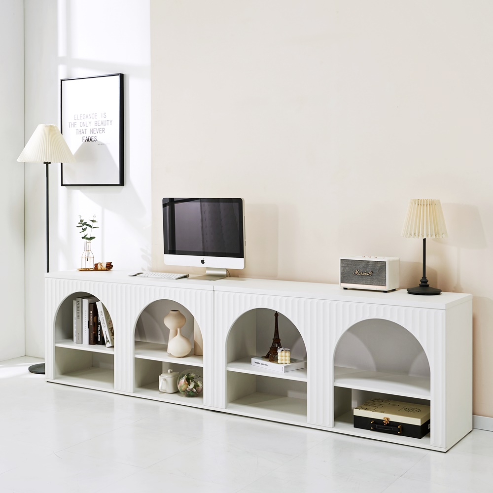 로망 템바보드거실장 수납장 템파보드거실장 안방티비장