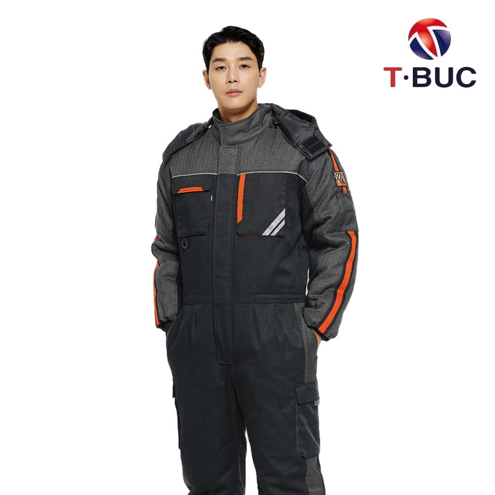 티뷰크 스즈끼복 겨울 일체형 작업복 스즈끼 우주복 방한복 TB-775 - 상품 이미지