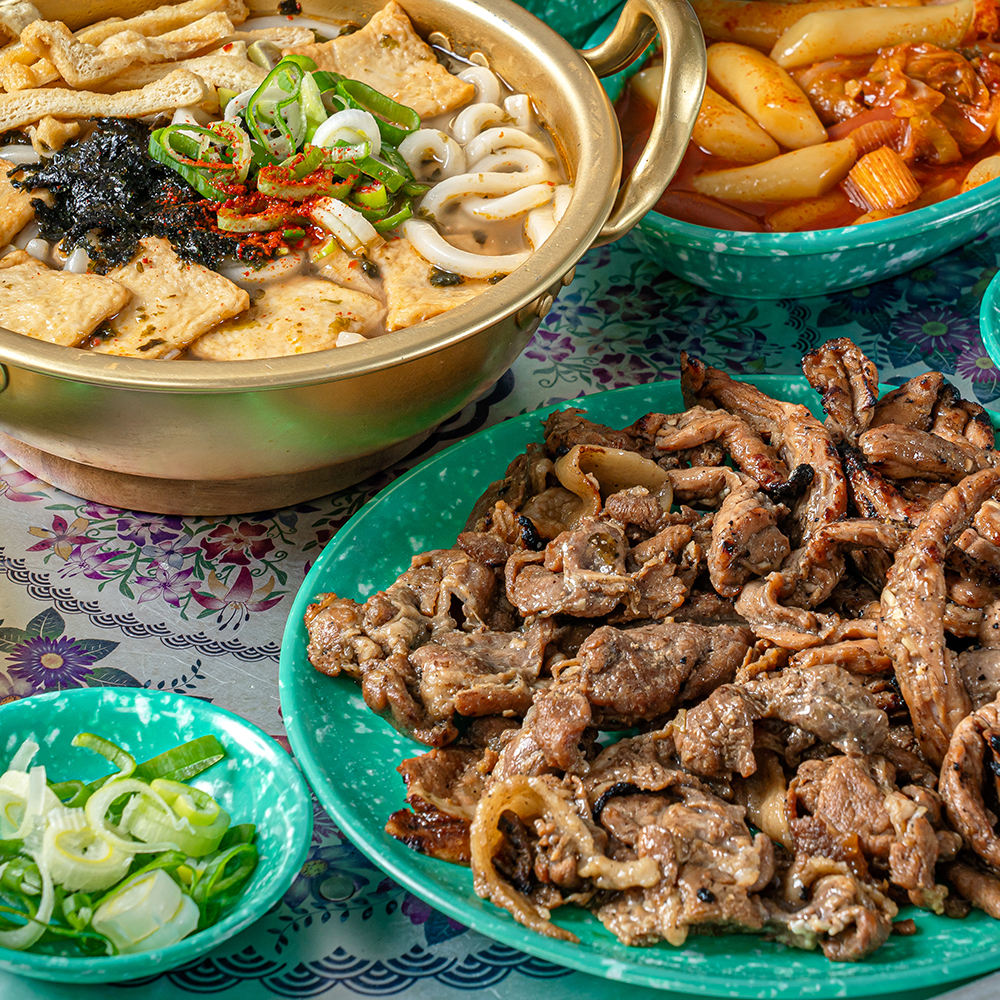 캠핑음식 연탄 불고기 북성로 우동 밀키트 - 메인 이미지