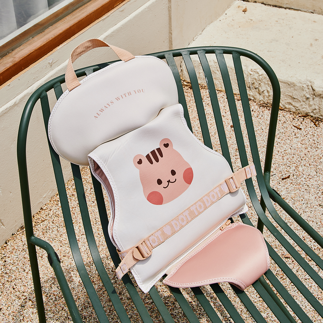 아가드x돗투돗 유아 구명 조끼 S 돗람이 돌 아기 팬티 분리형 물놀이 용품