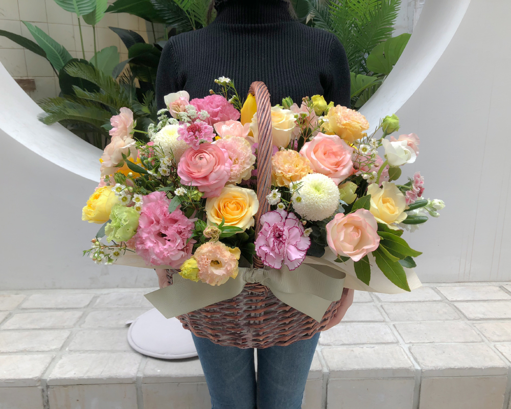꽃바구니 생일 꽃다발 축하 선물 기념일 꽃배달 생화택배