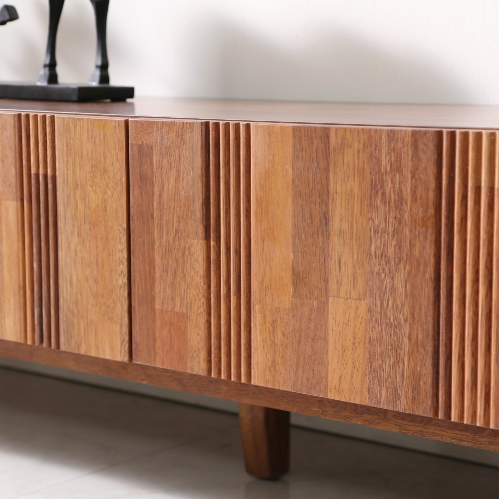 프레비아 75인치 85인치 티비장 북유럽원목거실장 tv다이서랍장