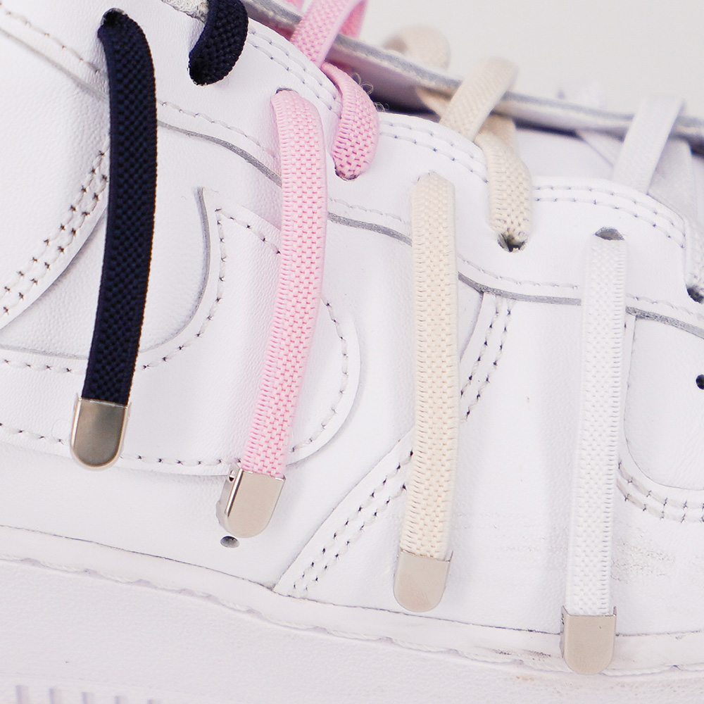 [브로키] 신발끈 클립 매듭없는 고무줄 운동화끈