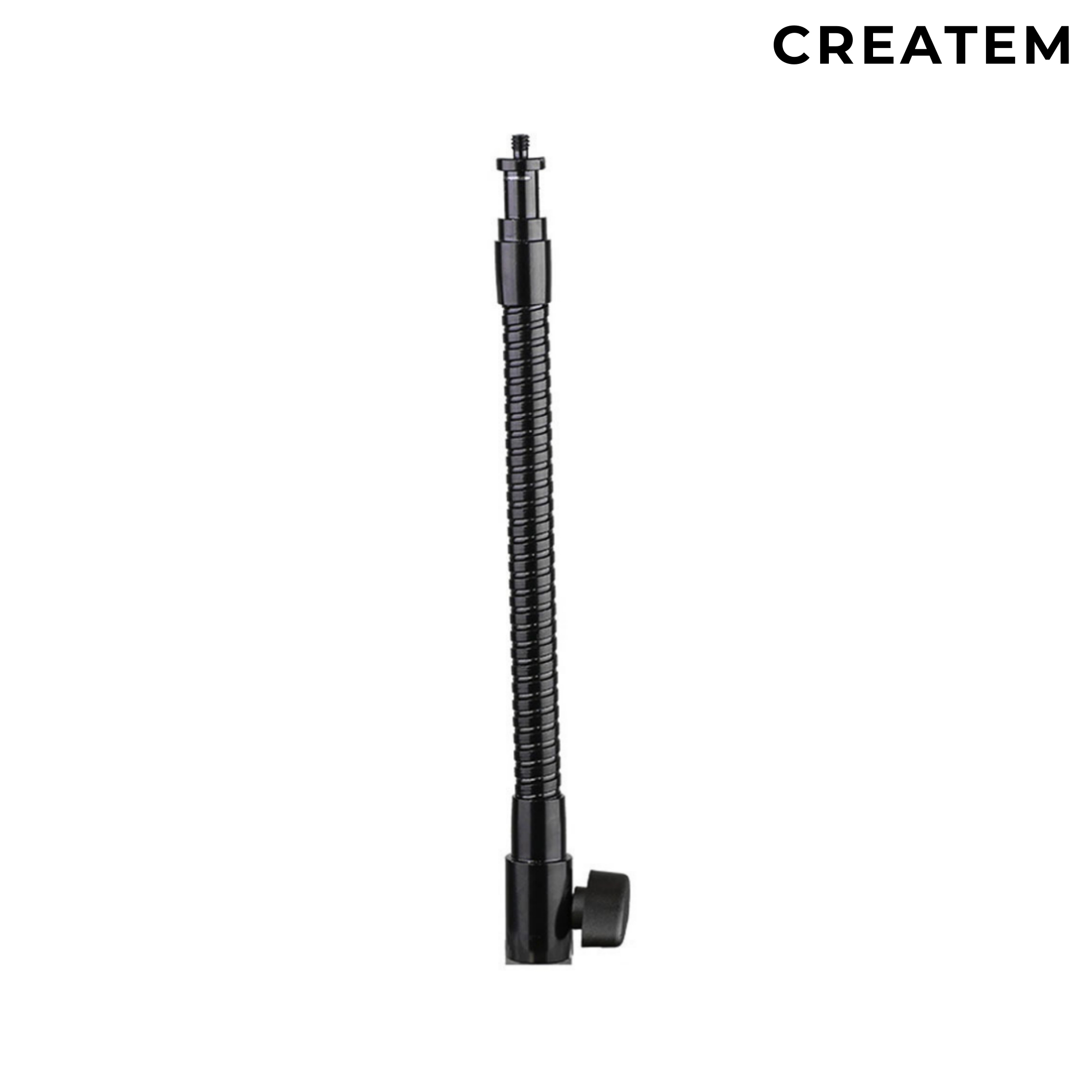 1/4 인치 스피곳 구즈넥 조명거치대 플렉시블 연장암