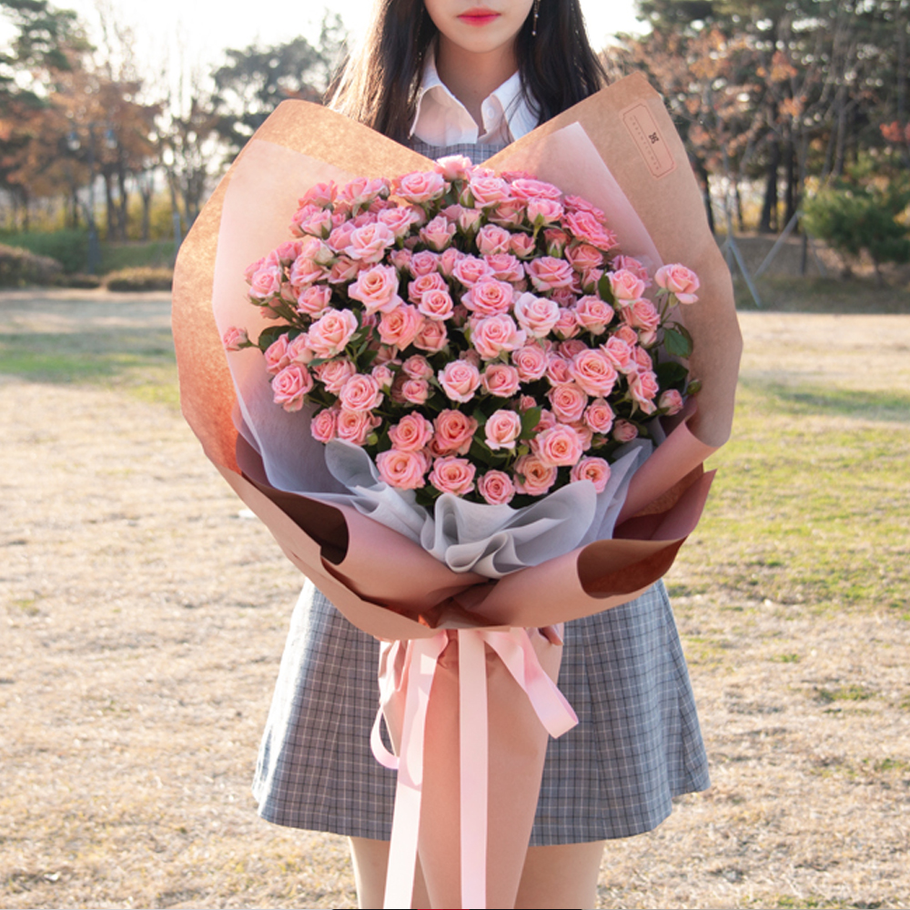 대형꽃다발 생일 기념일 꽃선물 프로포즈 꽃다발 서울무료배송 상세 이미지 3