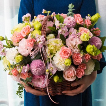 꽃바구니 생일 꽃다발 축하 선물 기념일 꽃배달 생화택배