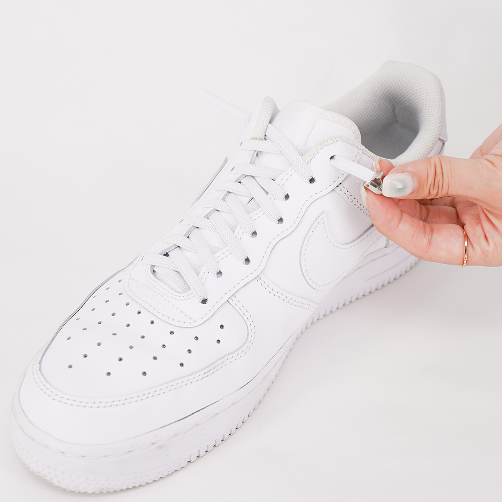 [브로키] 신발끈 클립 매듭없는 고무줄 운동화끈