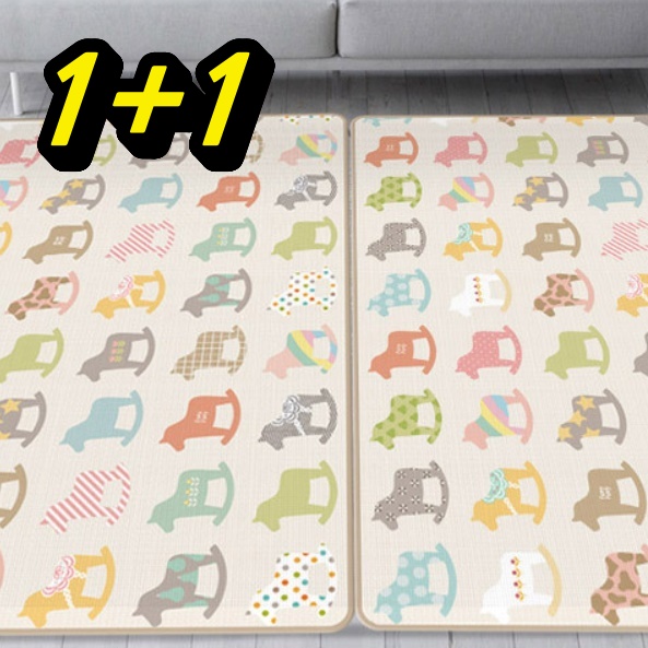 유치원매트 놀이방 어린이집매트 거실 유아바닥매트 1+1