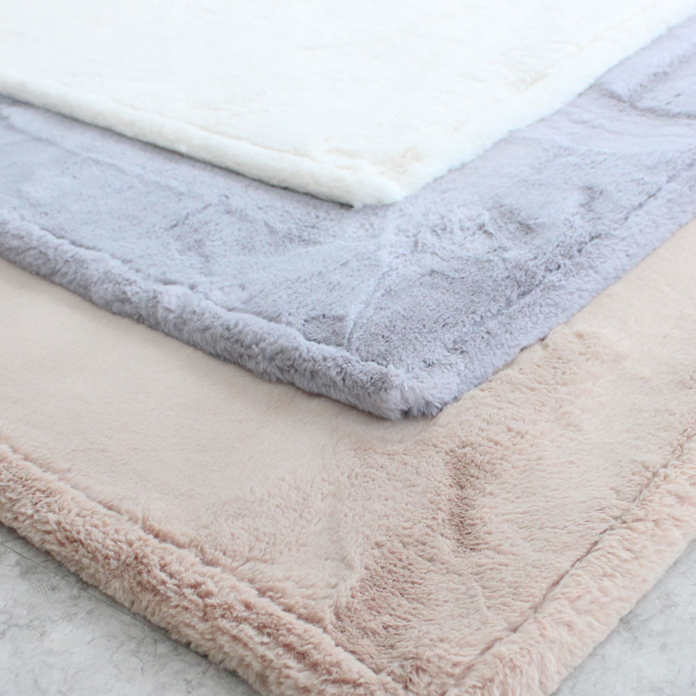 허그힐 토끼털 러그 카페트 150x200 거실 장모 단모 극세사 워셔블 러그