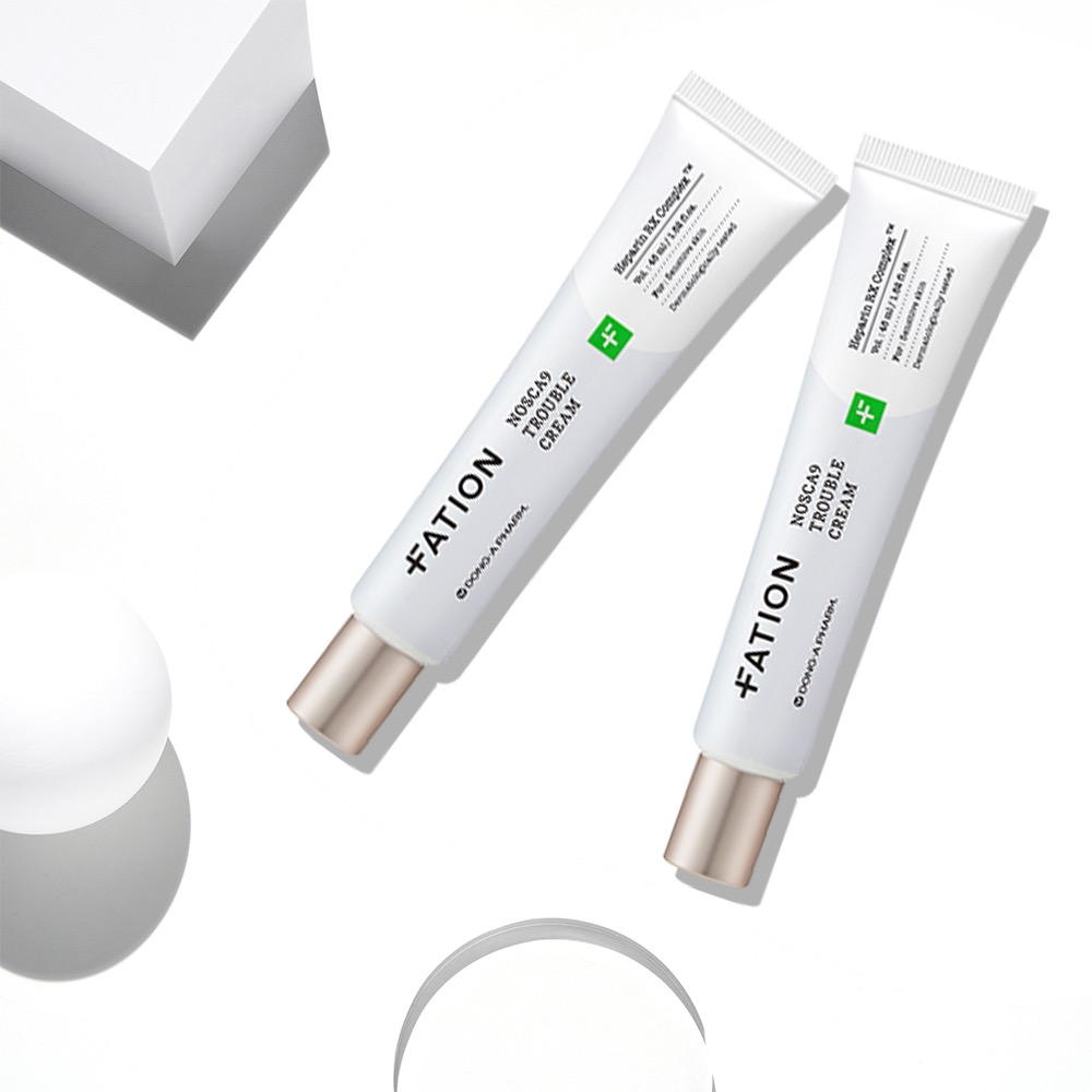 [모공2종키트 증정]파티온 노스카나인 트러블 크림 45ml 더블 세트 (45ml x 2ea) - 상품 이미지