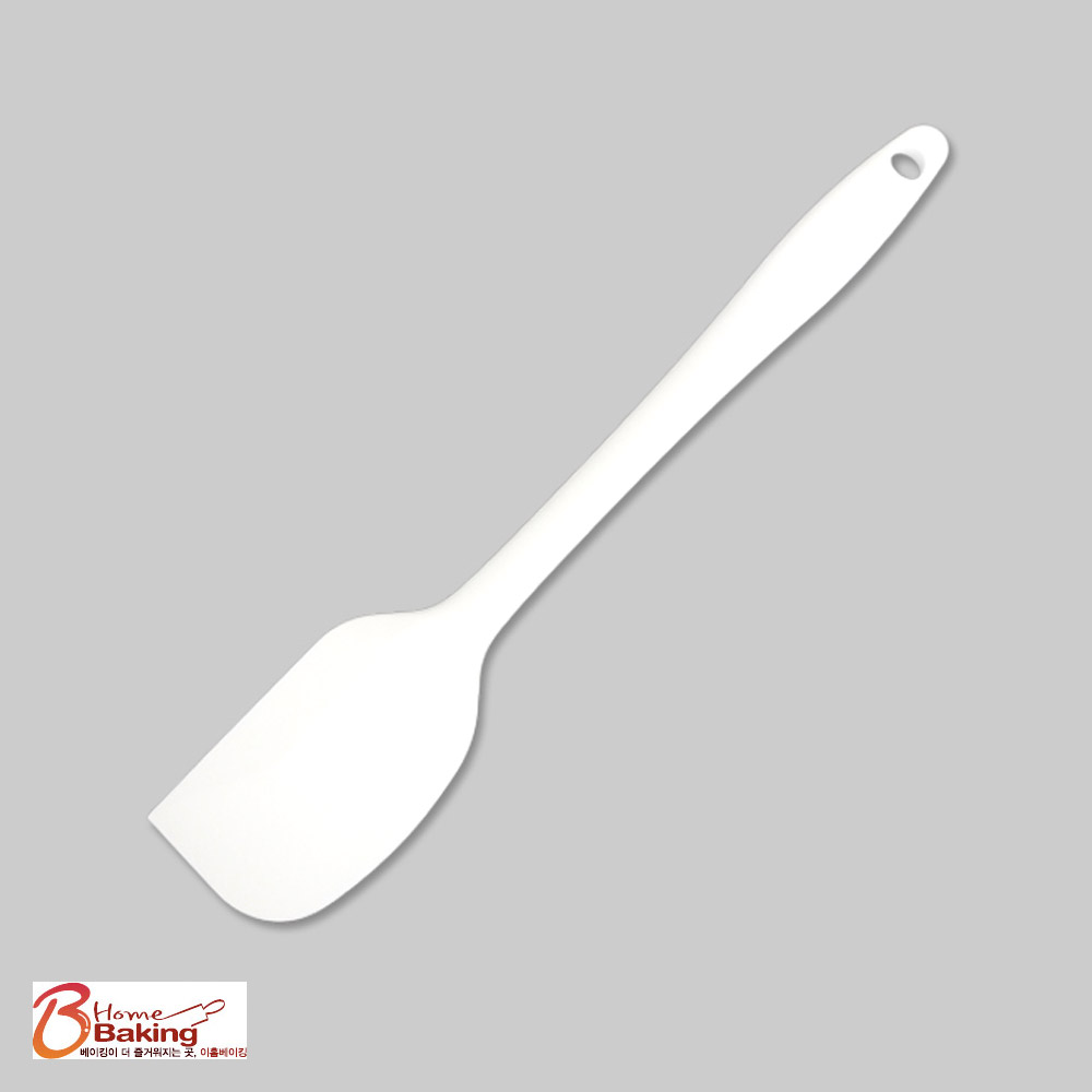 통실리콘주걱특대 약37cm 베이킹 알뜰 통자루주걱 스페츌라 다용도 이유식 반죽 아이싱 - 메인 이미지