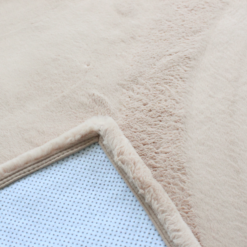 허그힐 토끼털 러그 카페트 150x200 거실 장모 단모 극세사 워셔블 러그