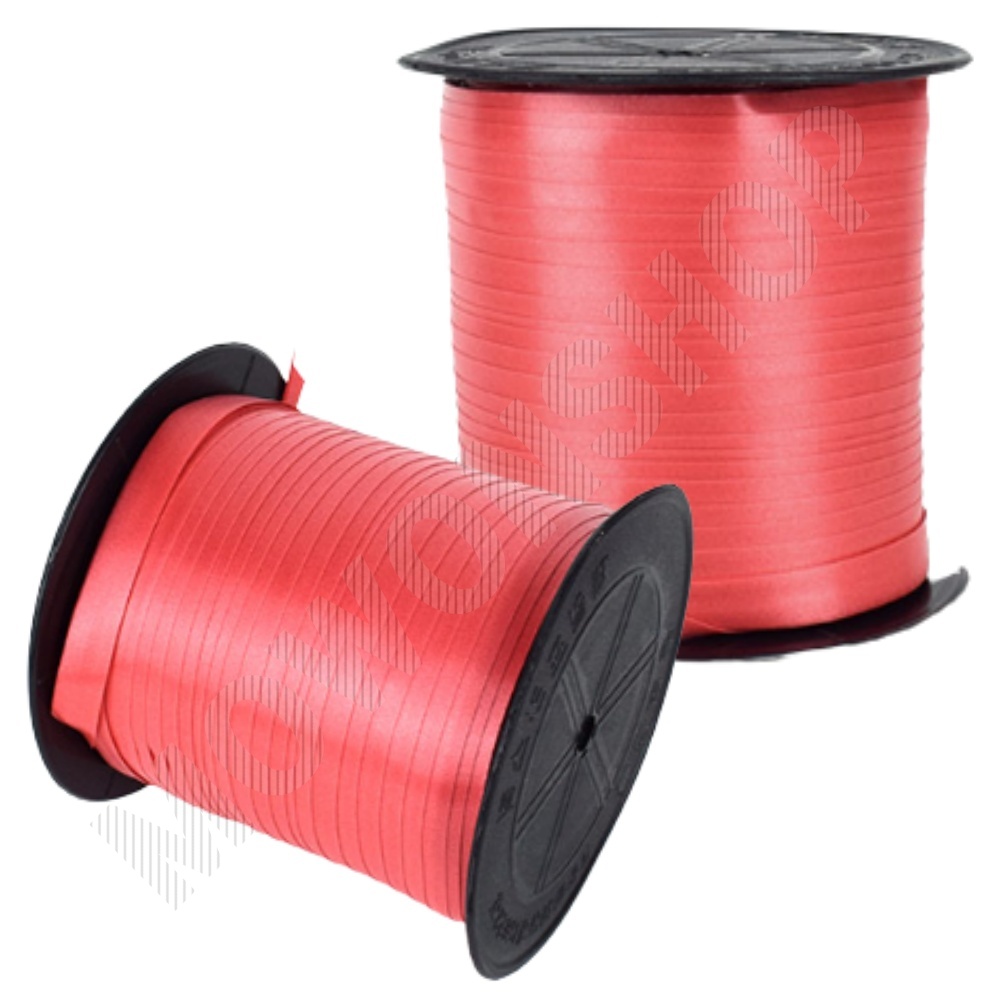 책묶는끈 녹끈 SR끈 플라스틱 빨간 노끈 포장용끈 중형 - 상품 이미지