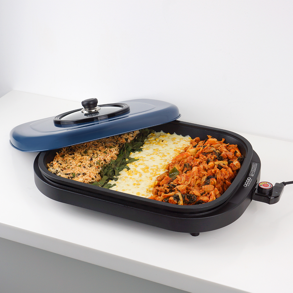오쿠 전기 잔치 팬 그릴 후라이팬 명절 설날 대형 멀티그릴 OCP-GP590B