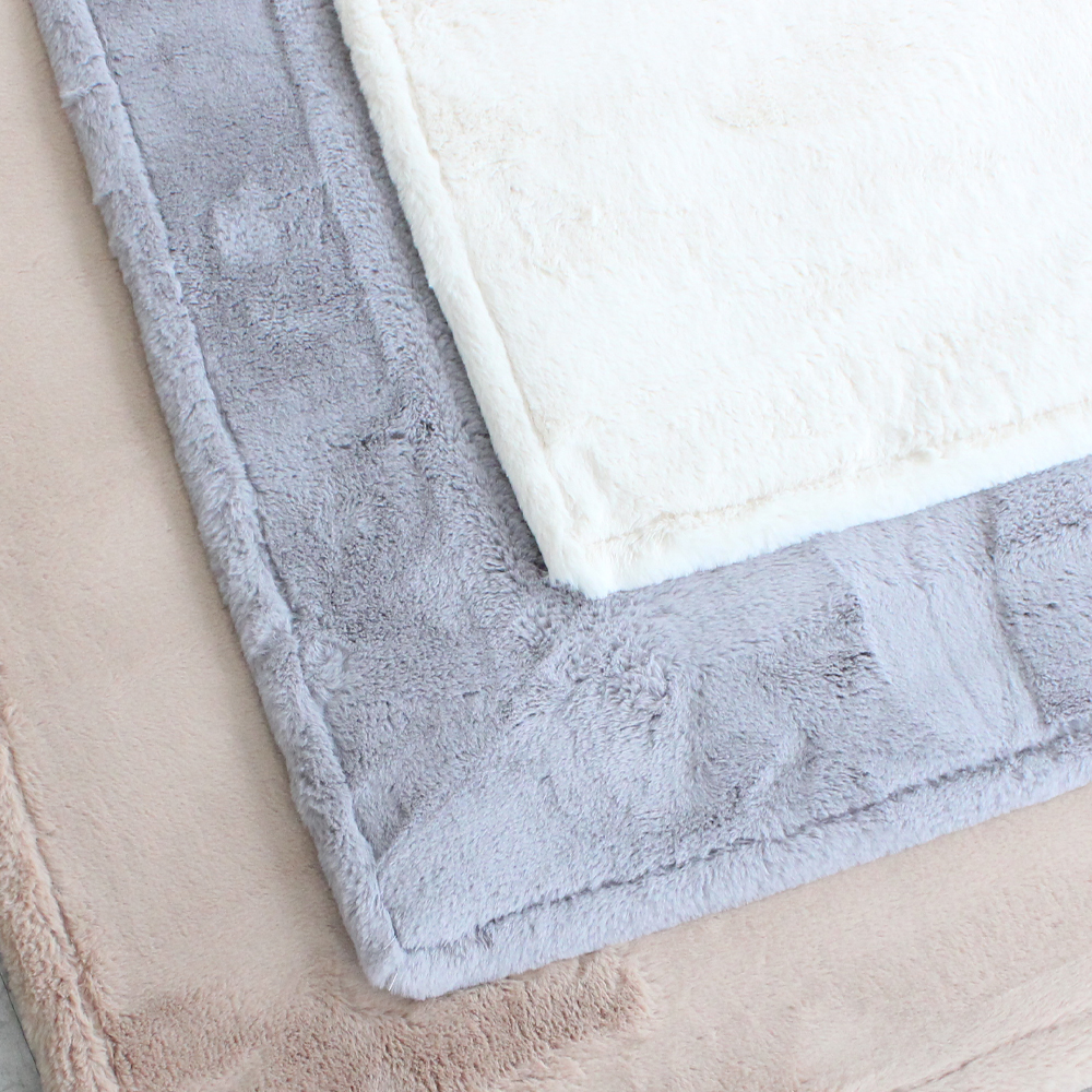 허그힐 토끼털 러그 카페트 150x200 거실 장모 단모 극세사 워셔블 러그