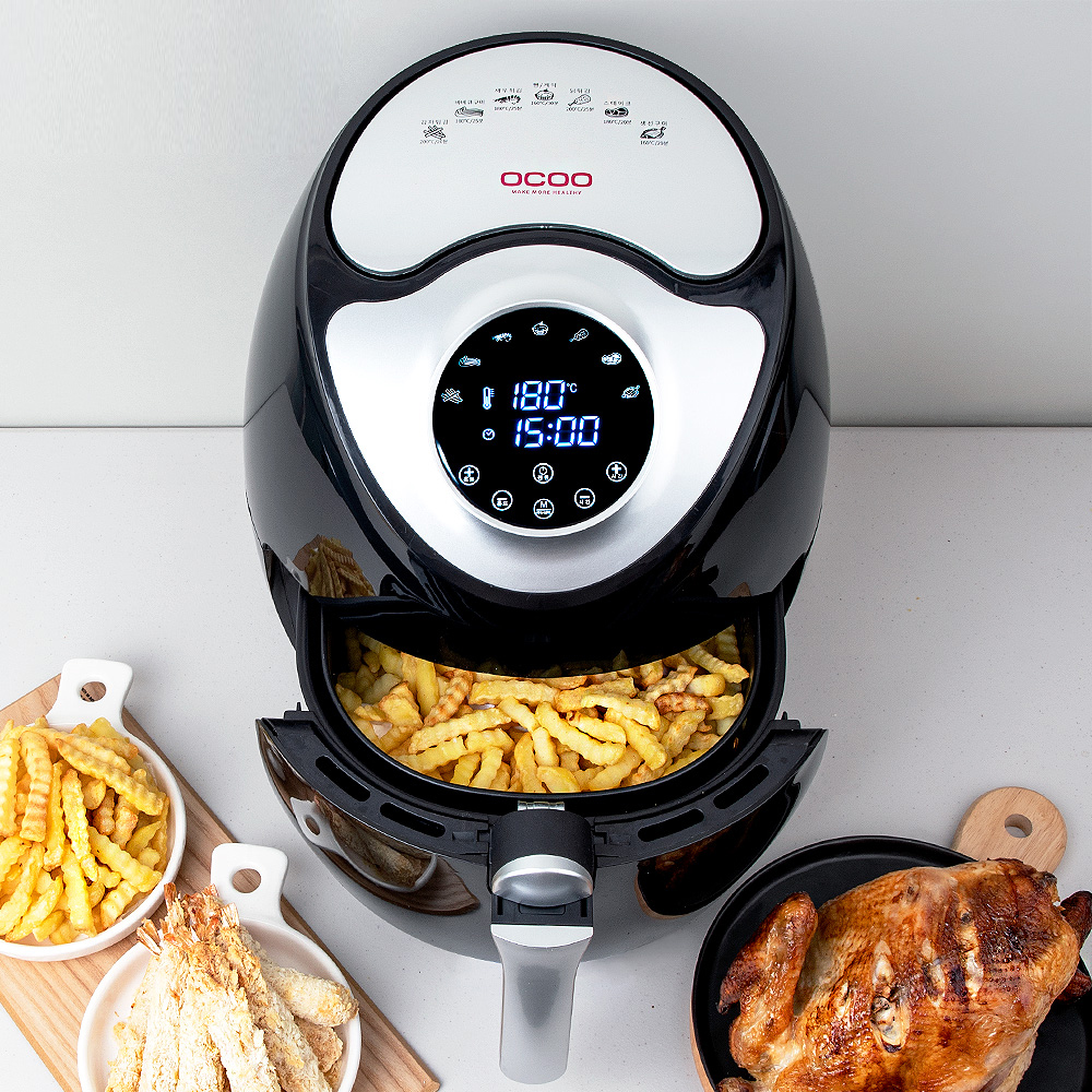 오쿠 5.6L 대용량 에어프라이어 가정용 튀김기 OCP-AF560