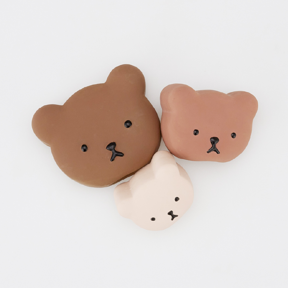 [아아랜드] 곰세마리 베어랜드 베이비베어 삑삑이 강아지 분리불안 장난감 - 상세 이미지 2