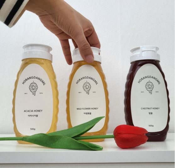 천연벌꿀 튜브꿀 백두대간 호랑이꿀 아카시아 야생화 밤꿀 500g