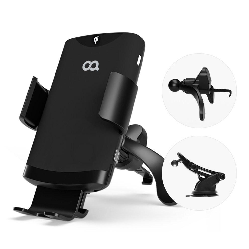 오아 와이더F2 차량용 핸드폰 무선 충전 거치대 차량 휴대폰 스마트폰 고속 충전기