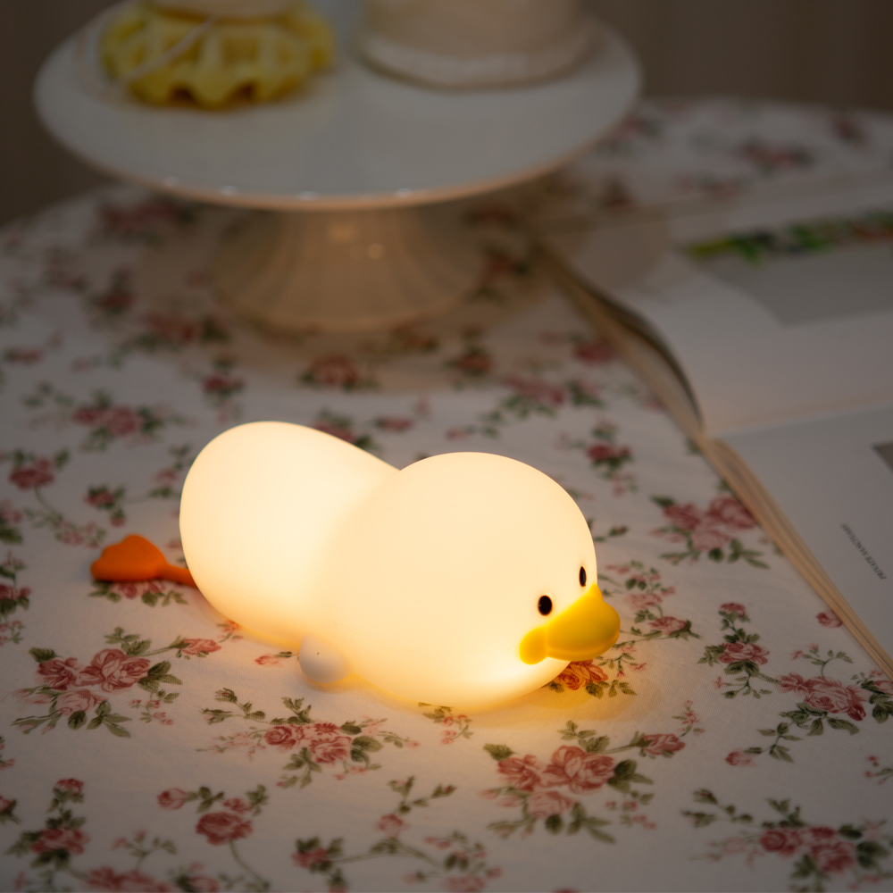무드등 취침등 오리무드등 침실 캐릭터 꽃뚱오리 아이방 수면등