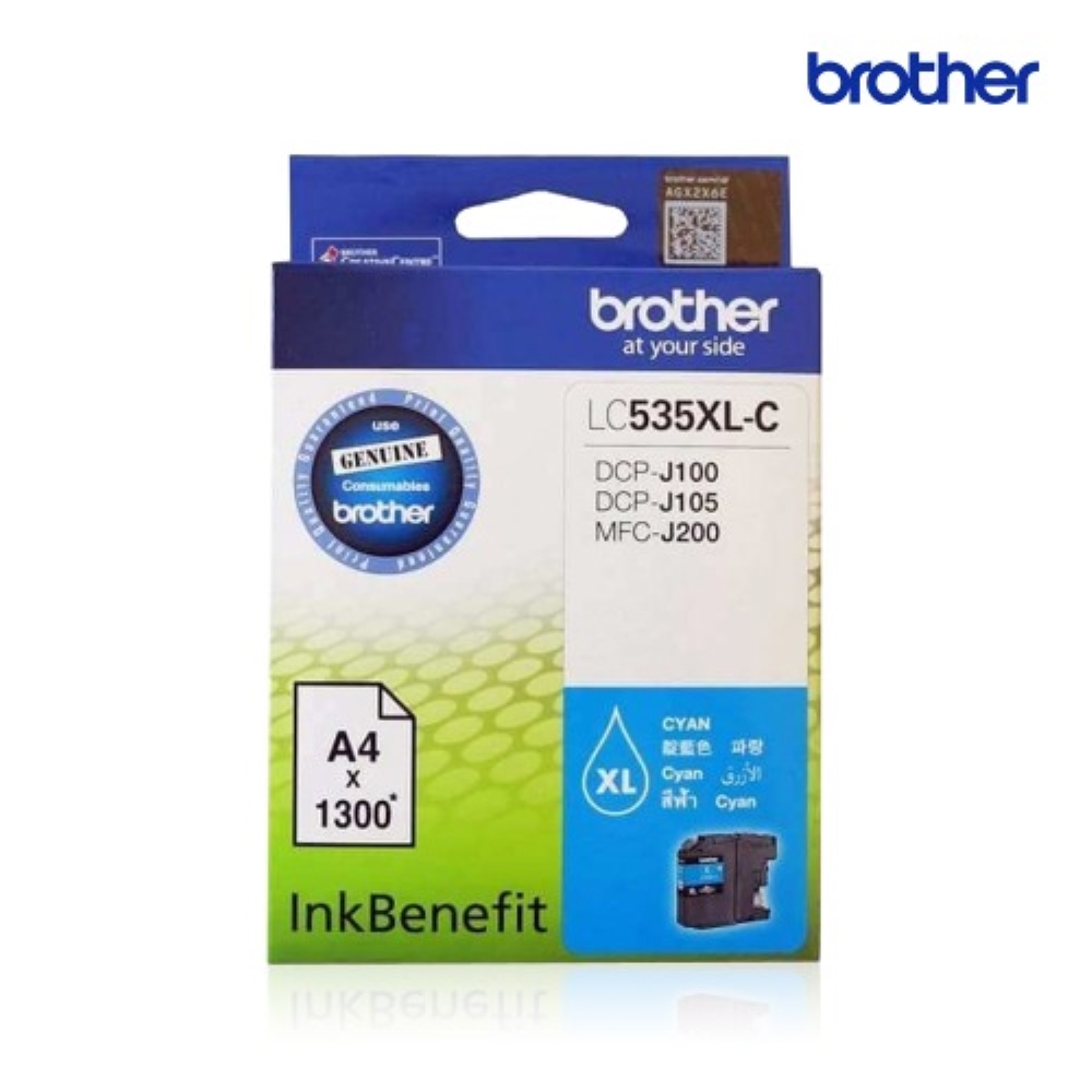 브라더 정품잉크 LC535XL C 파랑 / J100 J105 J200 - 상품 이미지