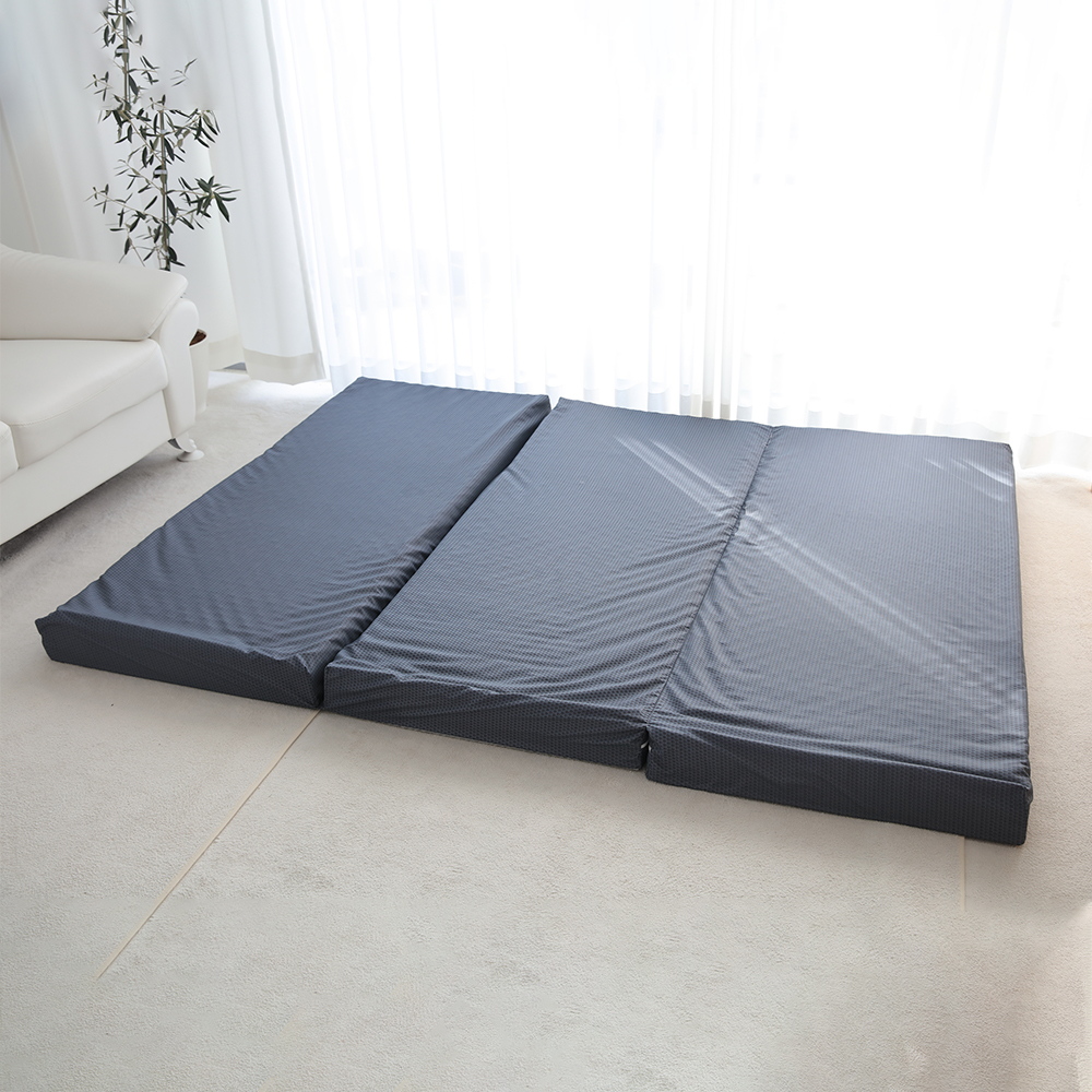 수면도감 3단 접이식 매트리스 두께 11CM 싱글