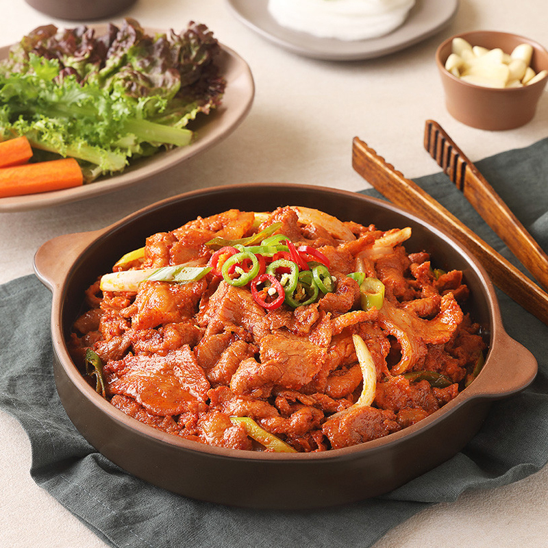 미트뱅크몰 기사식당제육볶음 300g / 돼지고기 간편조리 가정 요리 간식 안주 캠핑 - 메인 이미지