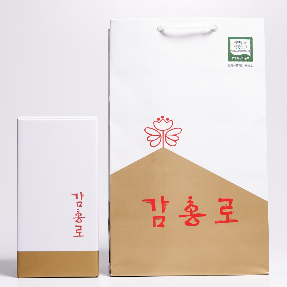 감홍로 40도 700ml 조선3대명주 이기숙명인 전통 증류주(케이스,쇼핑백 포함) 이미지 6