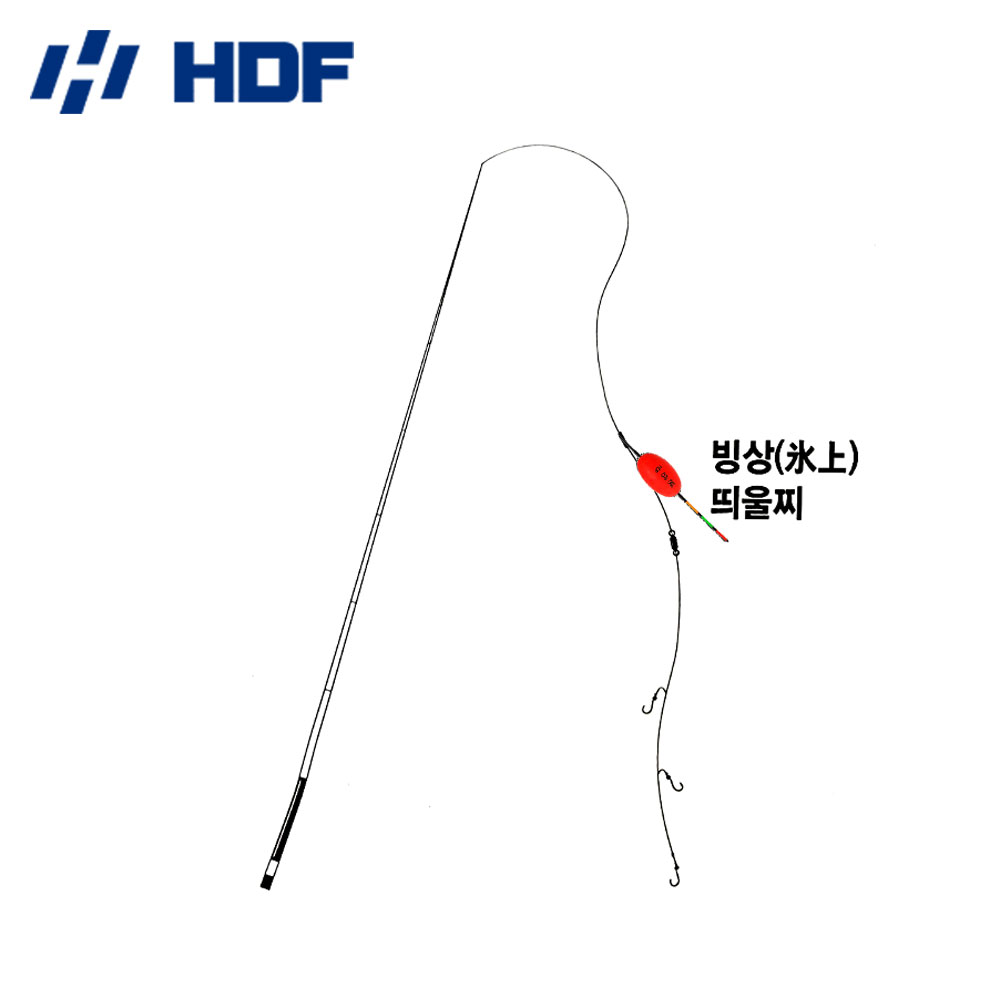 HDF 빙상 띄울찌 HF-548 빙어찌 얼음낚시 미니 막대찌 - 상세 이미지 3