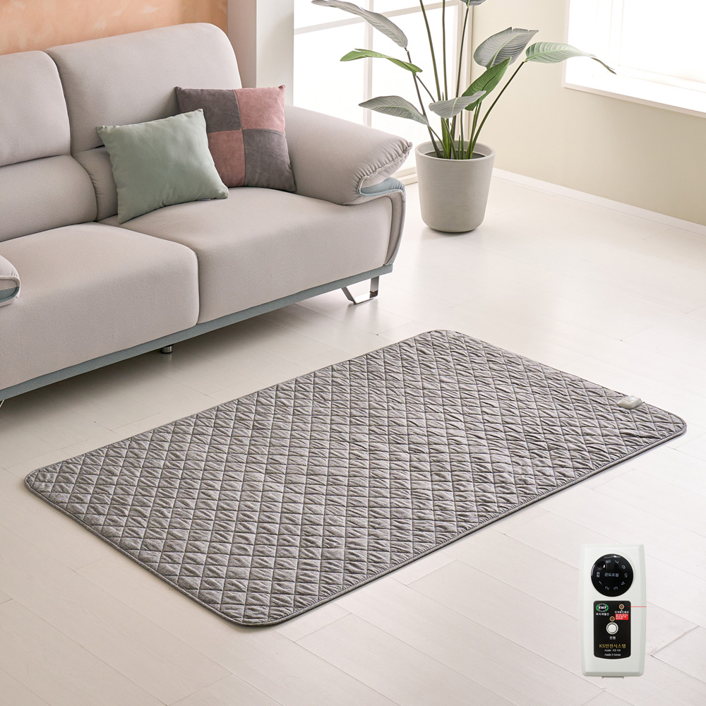 전자파없는 초극세사 전기장판 EMF 탄소매트 캠핑 쇼파 거실 침대 미니싱글