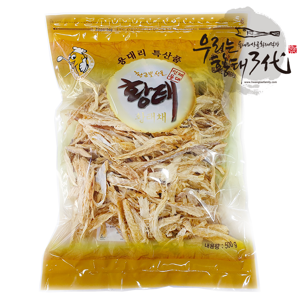 용대리 황태채 500g 인간극장 산골황태덕장