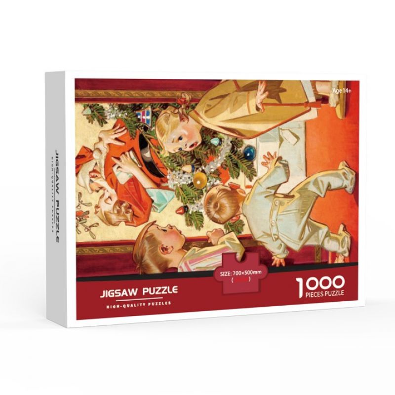 크리스마스 직소퍼즐 1000피스 퍼즐 선물 장식품 - 상세 이미지 3