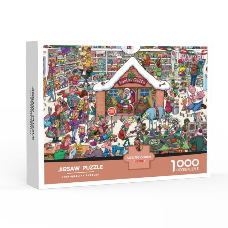 크리스마스 직소퍼즐 1000피스 퍼즐 선물 장식품 - 상세 이미지 2