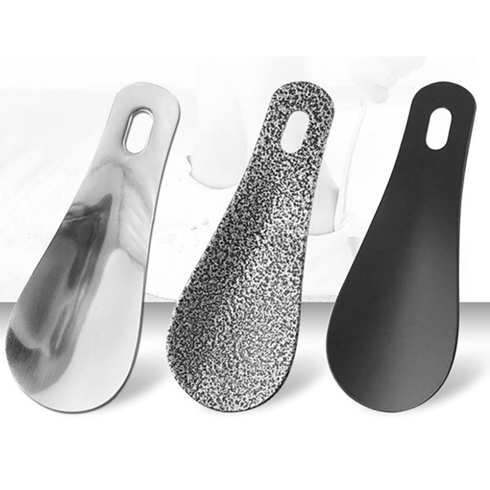 미니 구두주걱 10cm 스텐 휴대용 여행용 메탈 신발헤라 칼 열쇠고리 현관문 운동화 가정용 - 상품 이미지