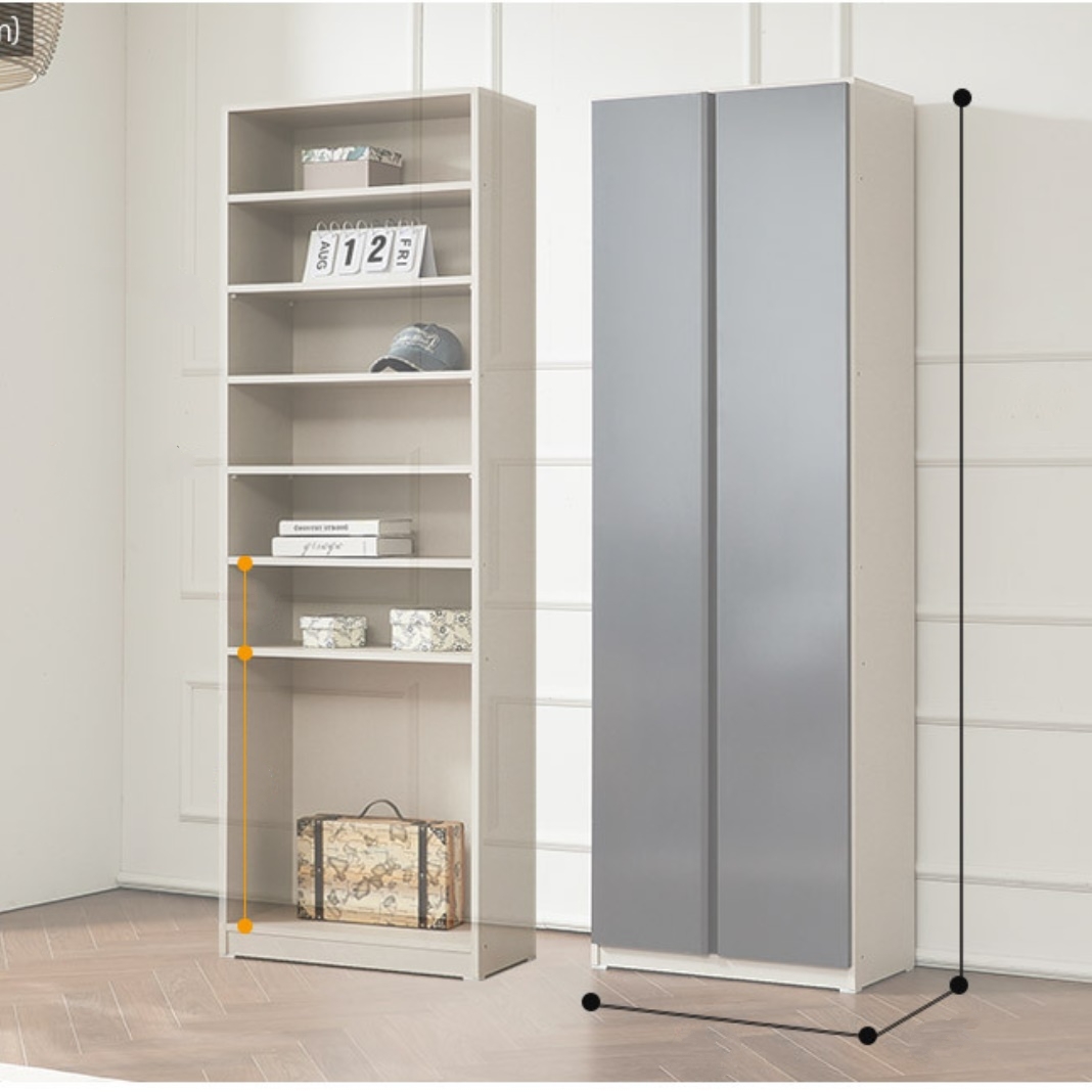 도어형 여닫이 수납장 수납정리장 맞춤 안방 수납장 시스템 수납장 - 상품 이미지