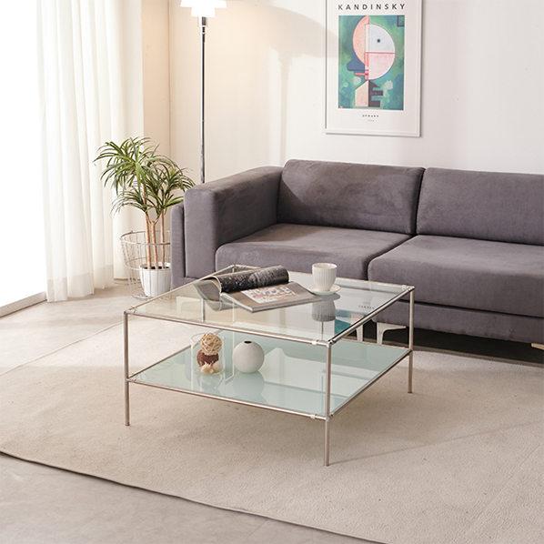 모듈테이블 유리테이블 소파 테이블 낮은 커피 탁자 580