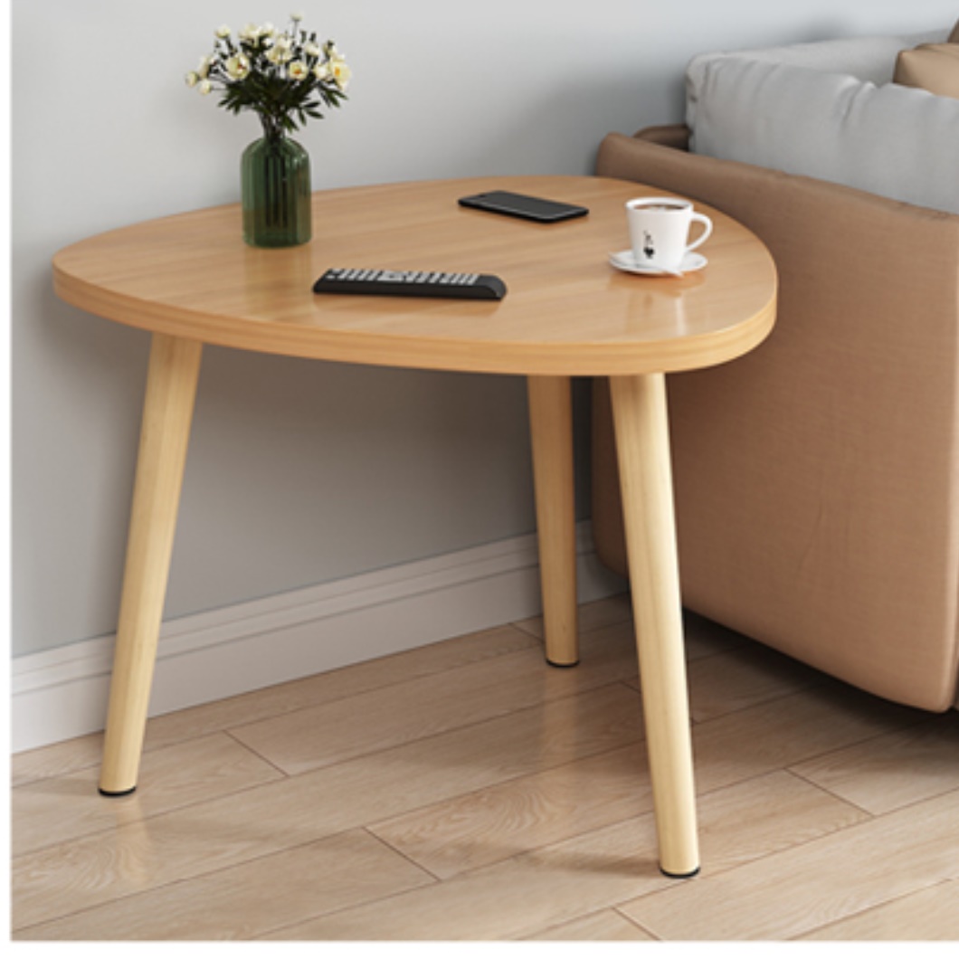 높은 소파 테이블 우드 사각 원목 미니 높은 좌식 테이블