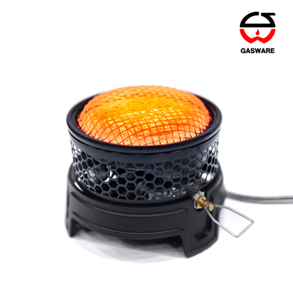 가스웨어 아크스토브 V3 백패킹 리액터 미니 버너 난로 가스콤 실버