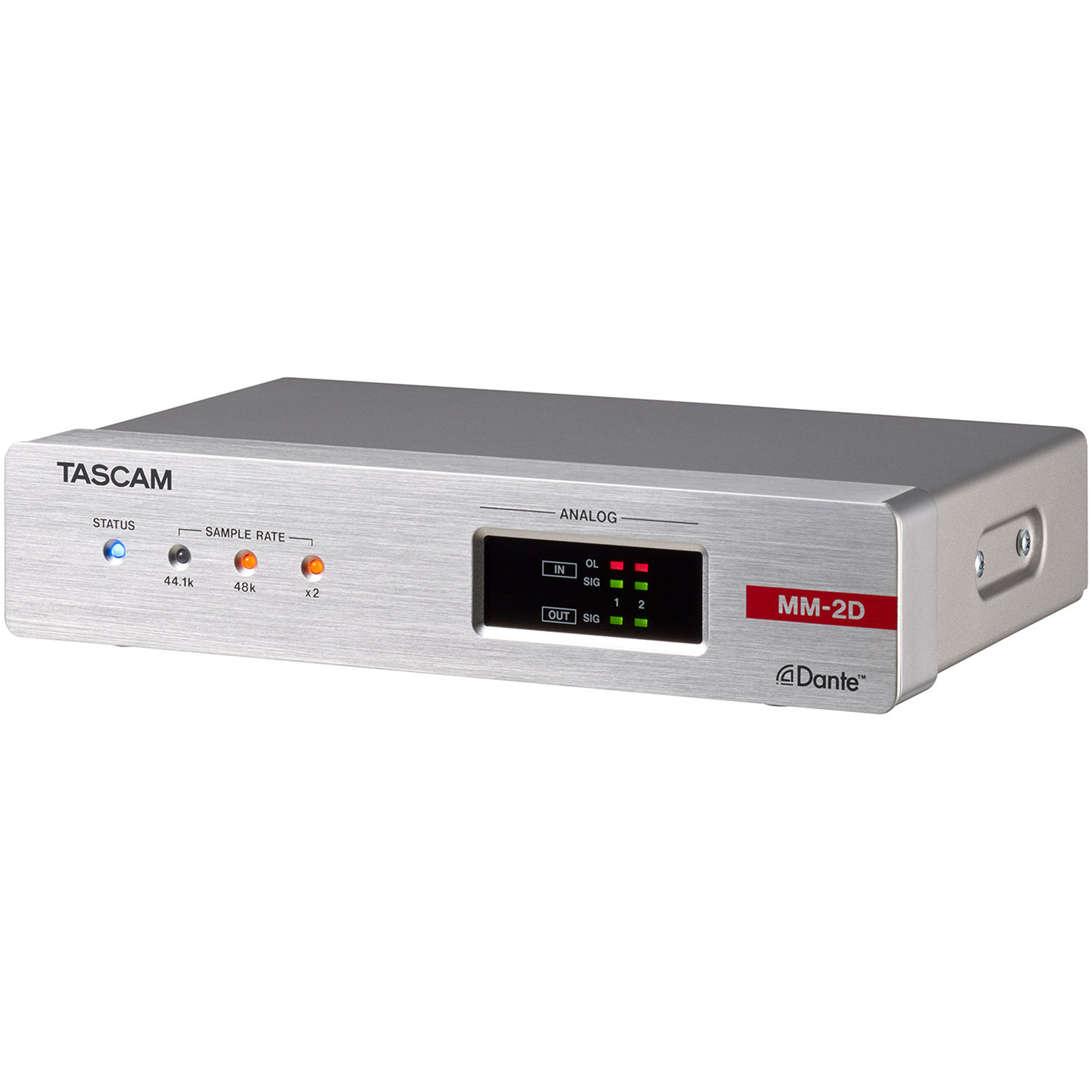 TASCAM MM-2D-X Dante 타스캠 마이크 라인 입출력 단테 컨버터 - 상세 이미지 2