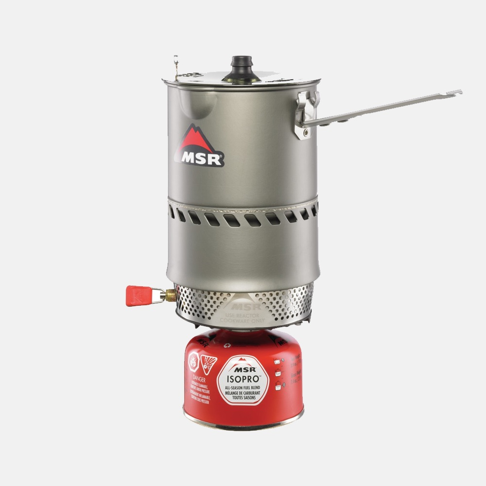 MSR 리액터 스토브 1.0L 스토브 세트 백패킹 버너 파우치 포함