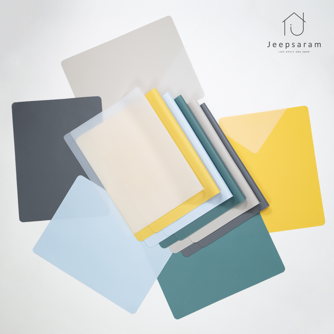 식탁 매트 실리콘 테이블 투명 깔개 대형 30x40cm