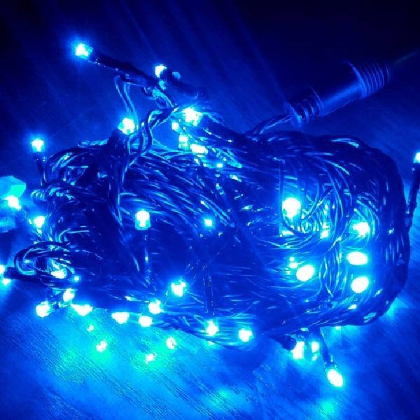 인테리어 트리전구 크리스마스꼬마전구 LED 100구 청색 - 상품 이미지