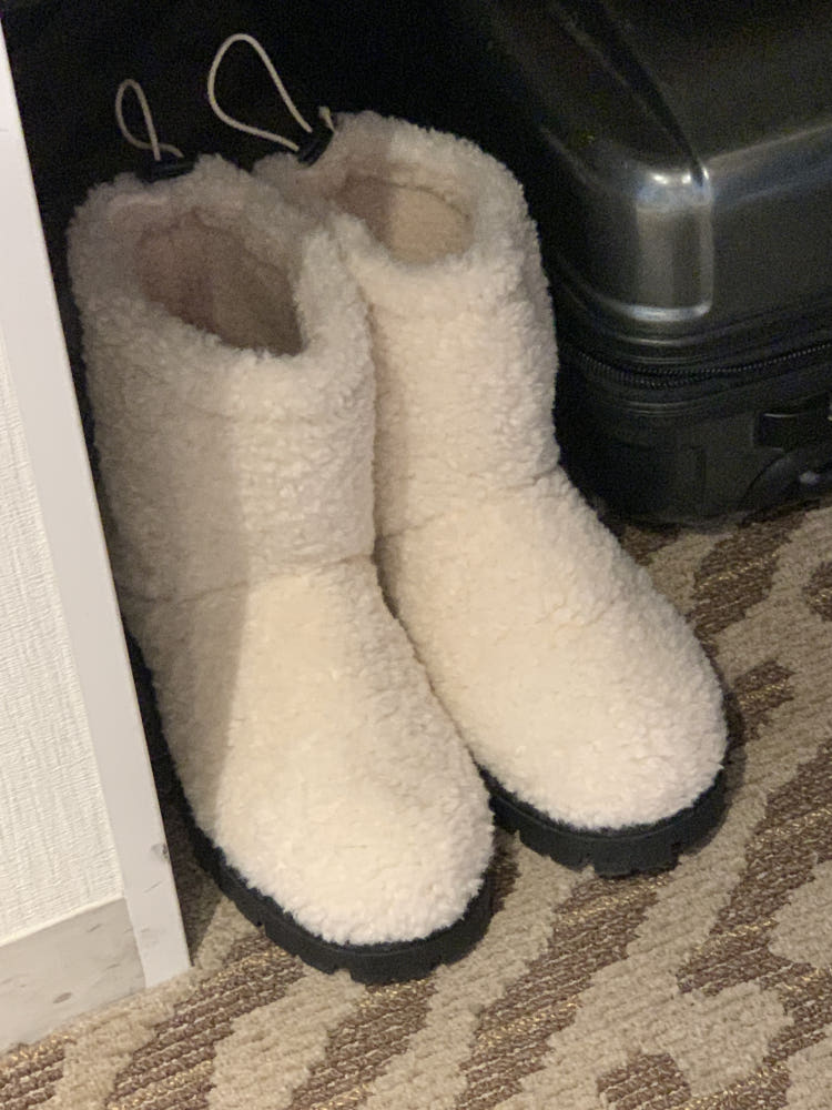 삿포로 방한화 착용샷