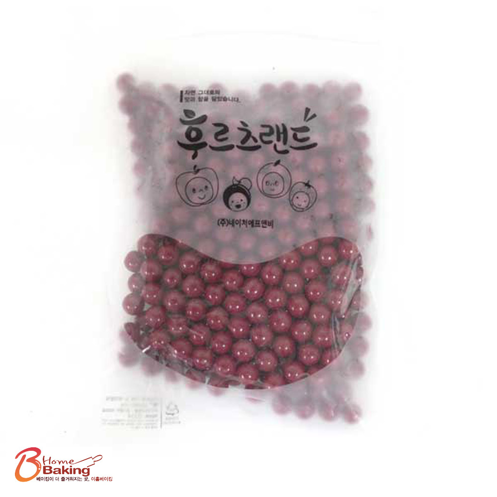 [대용량] 샤이니볼 500g - 레드-대 케익데코 스프링클구슬 케이크 머핀 컵케익 토핑 - 상품 이미지